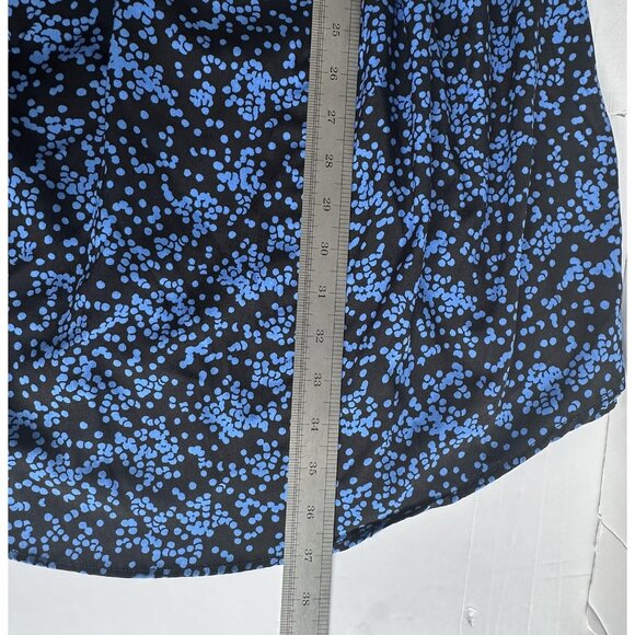 Walter Baker Dress Womens 8 Geo Print Long Sleeve Keyhole Lightweight Resort‎ - Picture 11 of 11